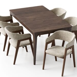 OakHarmony Extension Dining Set